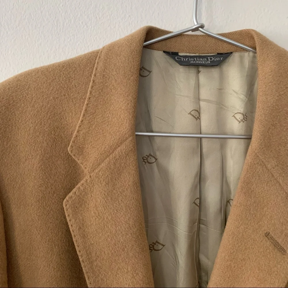 Oversize Dior men’s BLAZER camel color